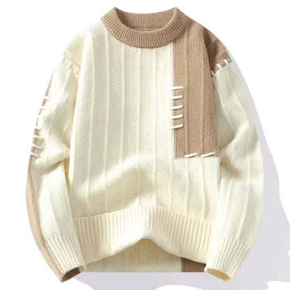 Men’s Stitchline Knit Sweater — Subtle Craft, Supreme Comfort